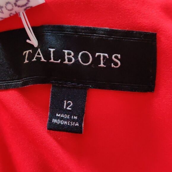 ⚓️✔️Red Wool Pencil Skirt - Picture 3 of 4